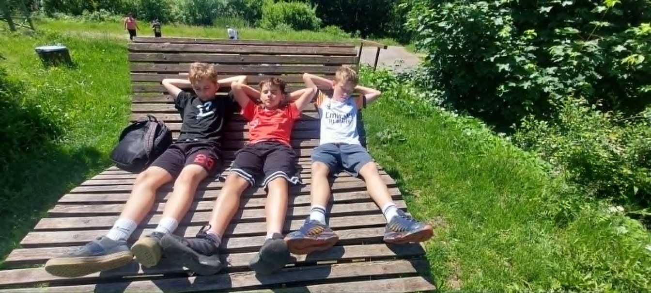 4.B na farmě ve Rvištích