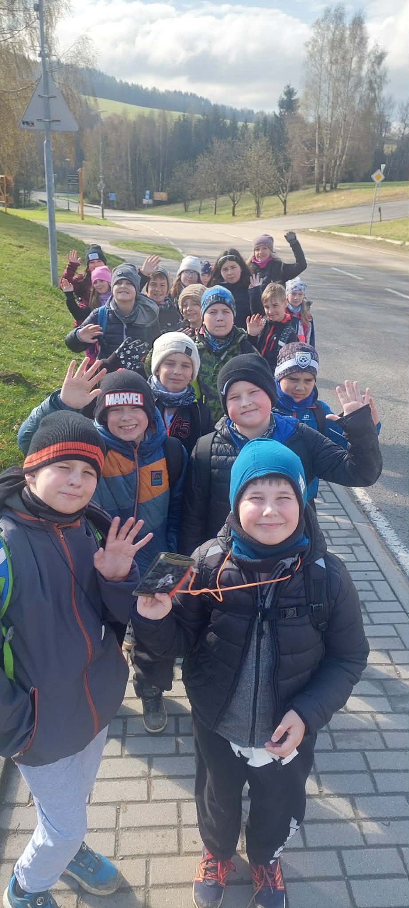 Škola v přírodě 2. den