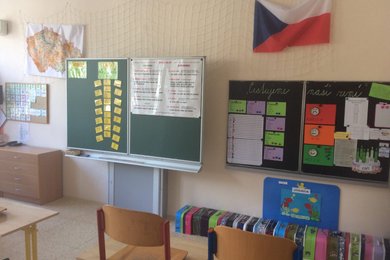 Školní družina - 2. oddělení a třída 1. stupně