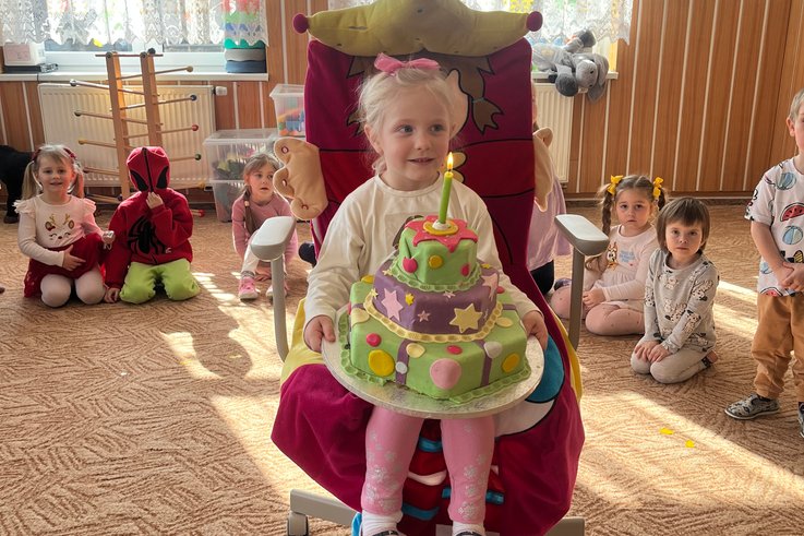 Eliška má narozeniny