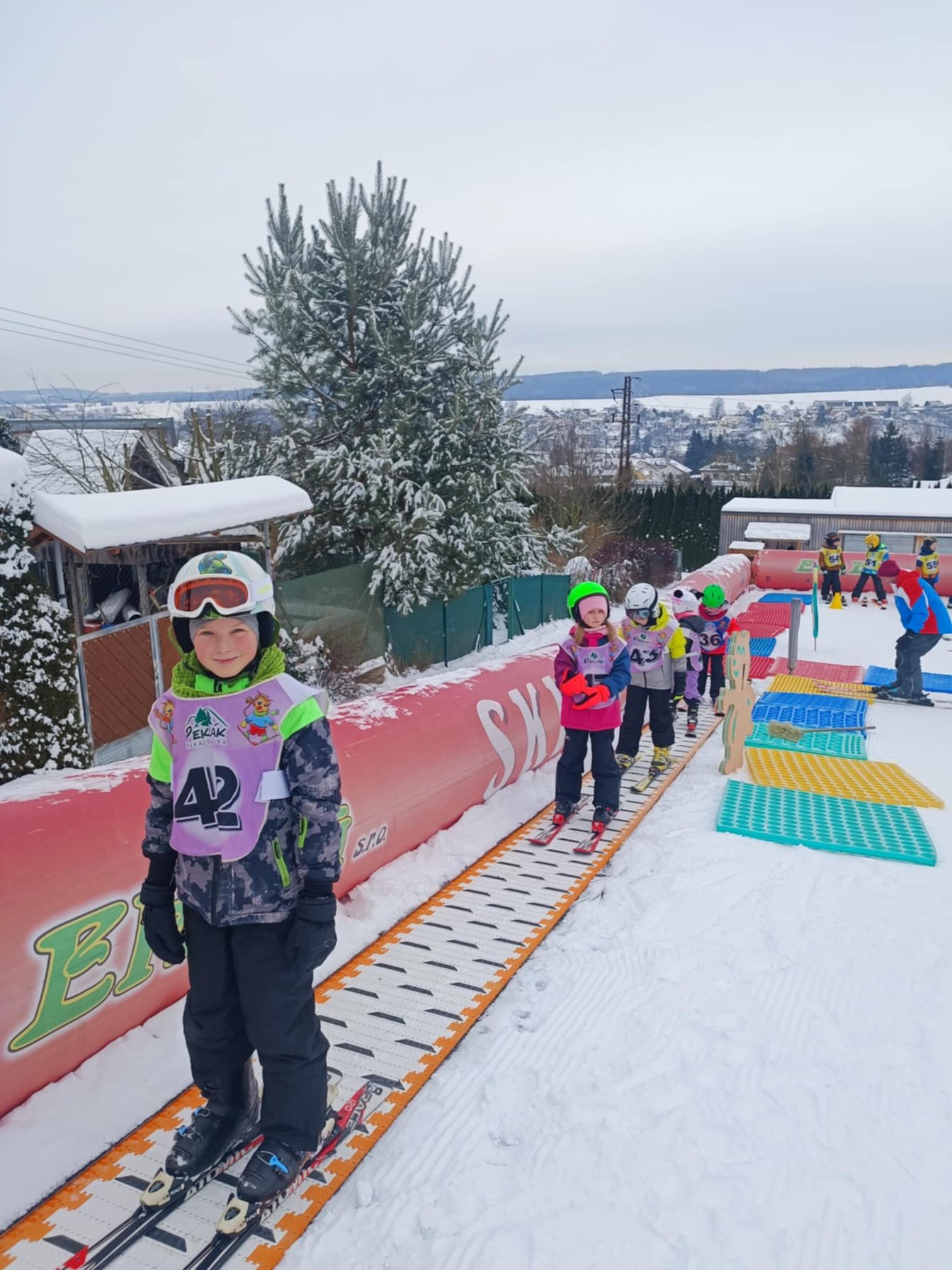 Lyžařská školička Peklák 12. 1. - 9