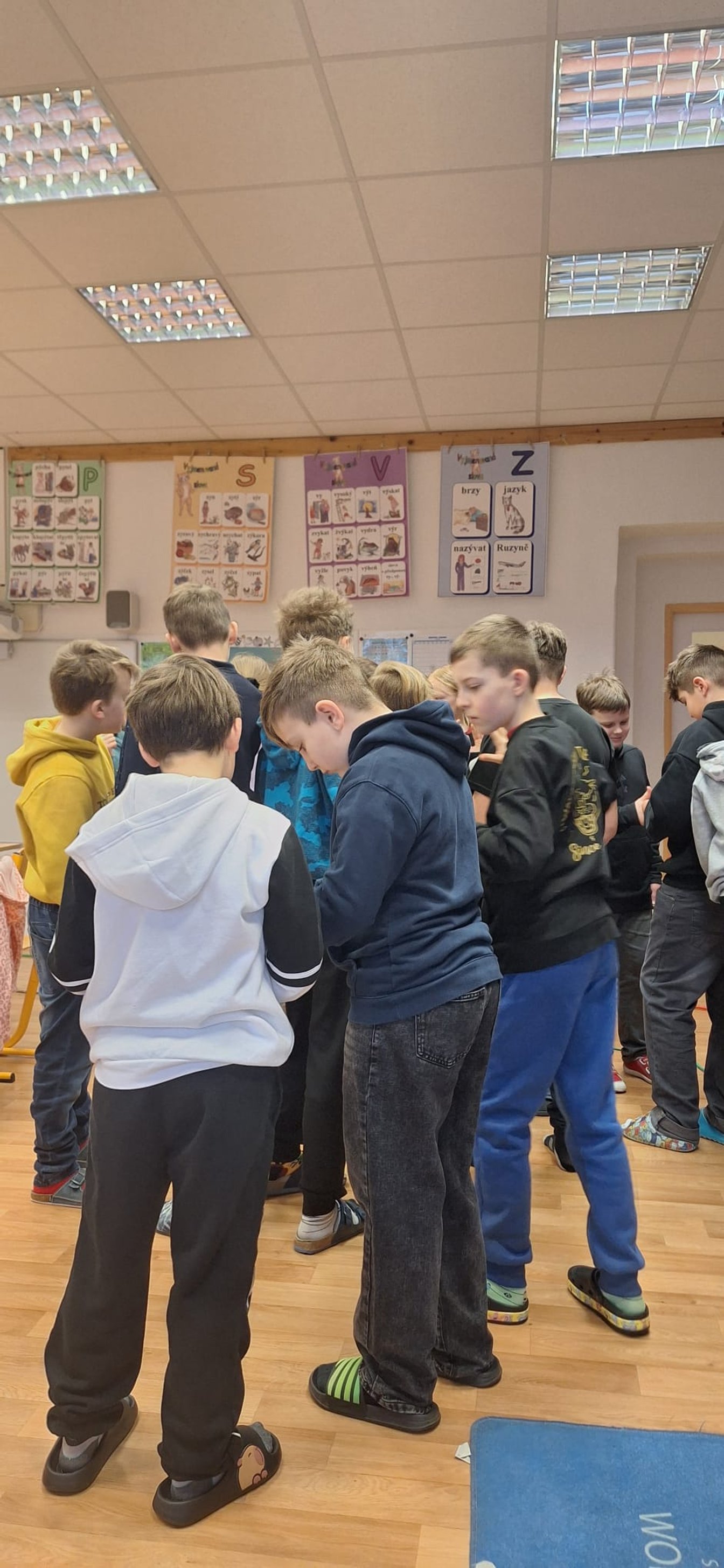 5. třída v ZŠ České Libchavy