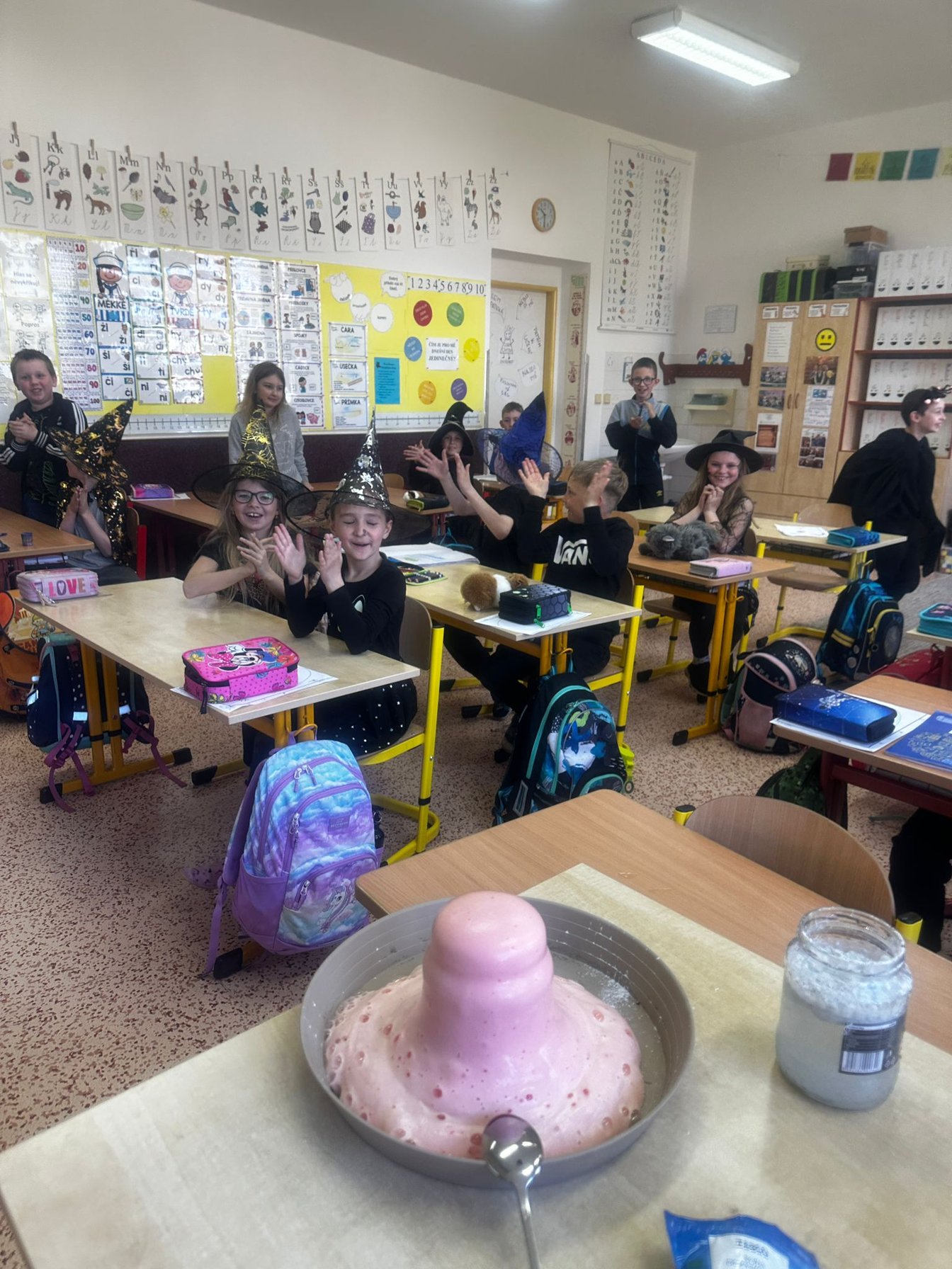 Čarodějnická výuka ve 2. třídě
