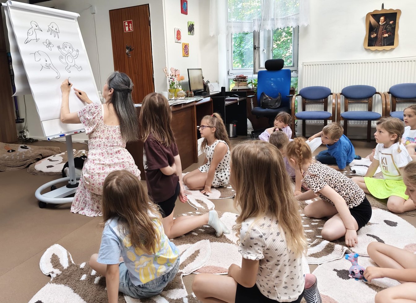 Beseda s ilustrátorkou dětských knih a časopisů