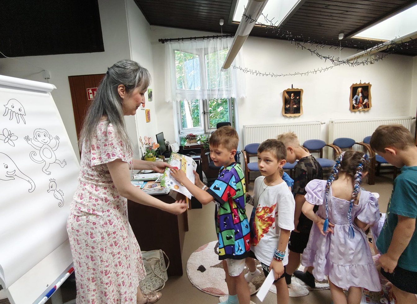 Beseda s ilustrátorkou dětských knih a časopisů