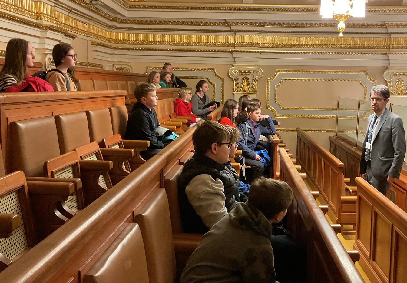 Žákovská rada v Parlamentu