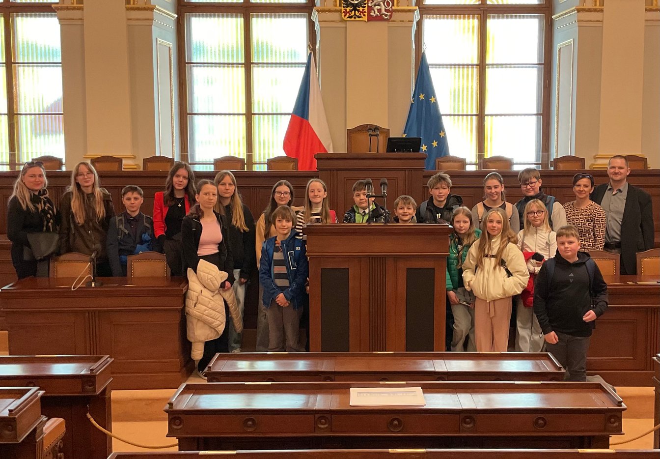 Žákovská rada v Parlamentu