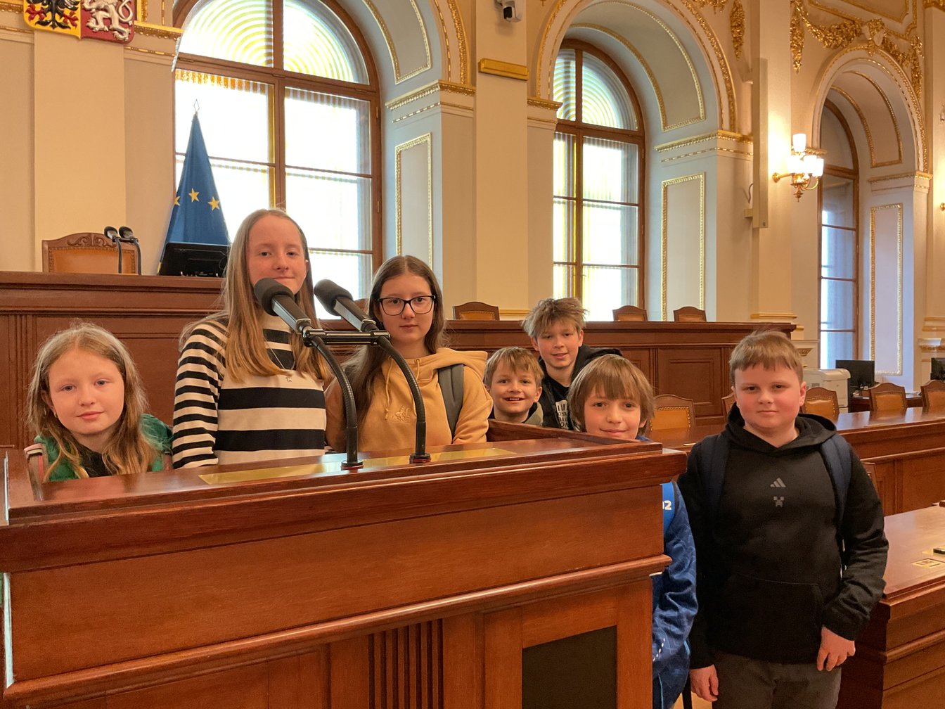 Žákovská rada v Parlamentu