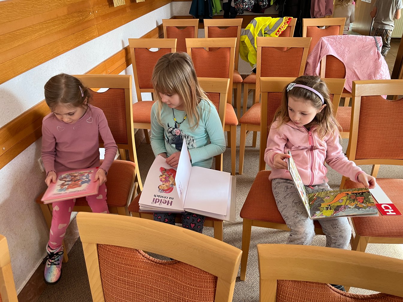 Námořníci v knihovně - 1