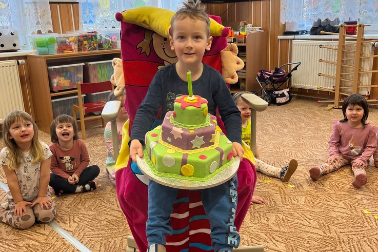 Robinek má narozeniny