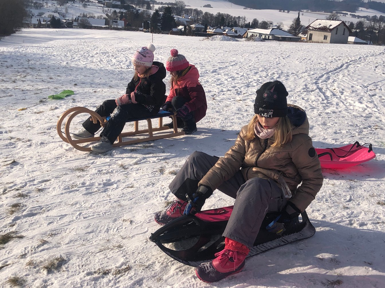 4.A - tělocvik na sněhu - 9