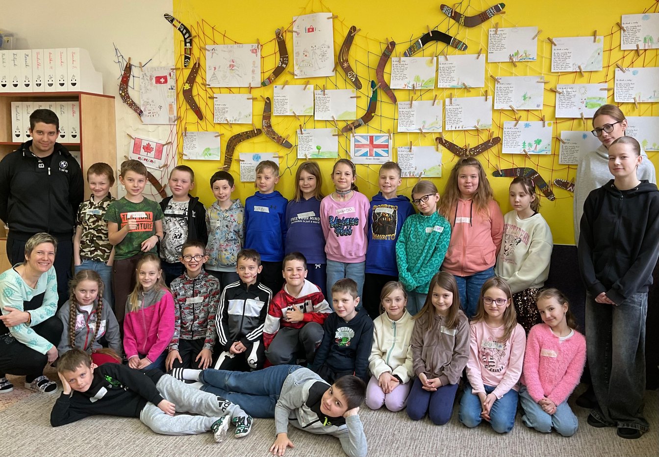 Deváťáci učí na 1. stupni