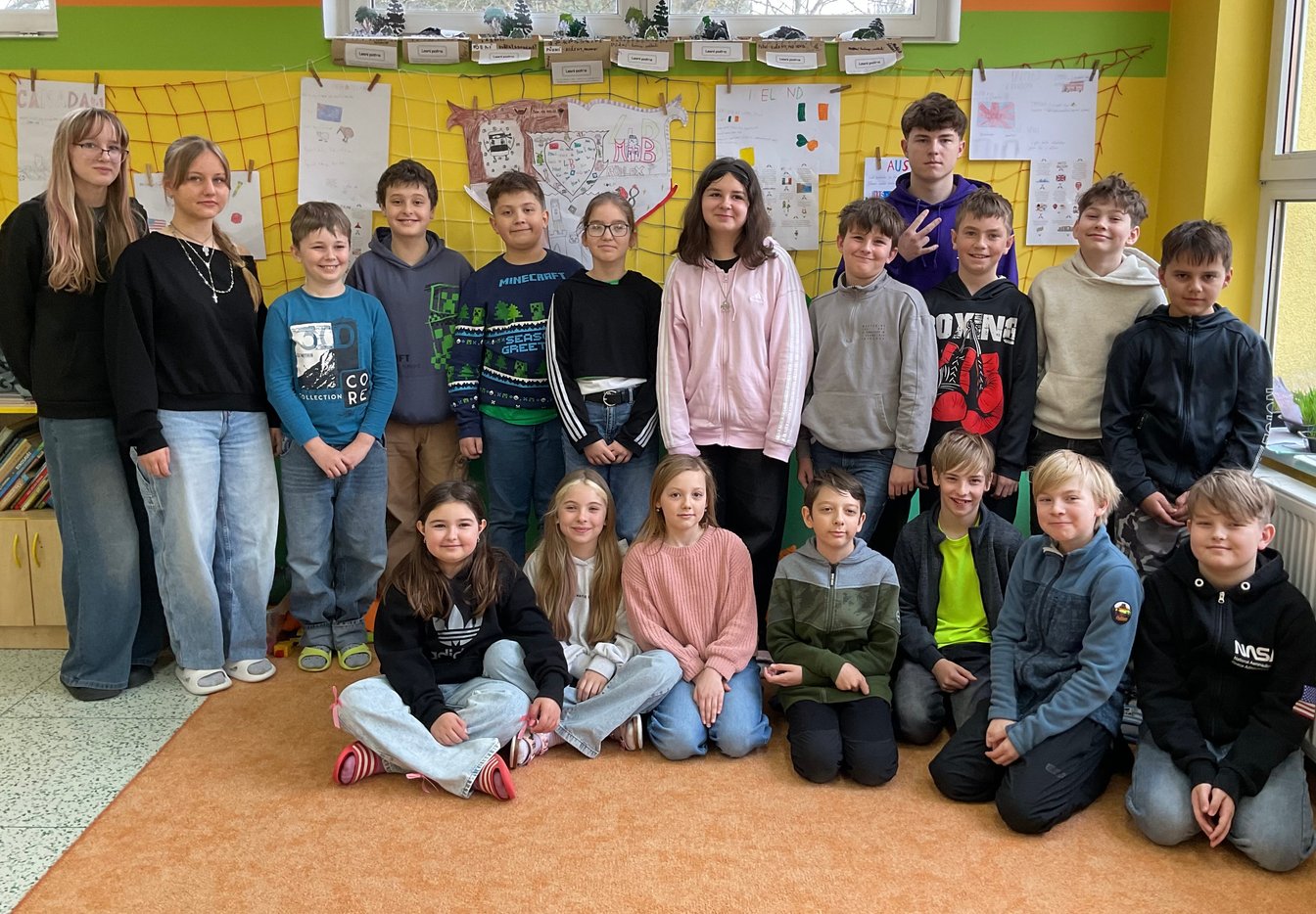 Deváťáci učí na 1. stupni