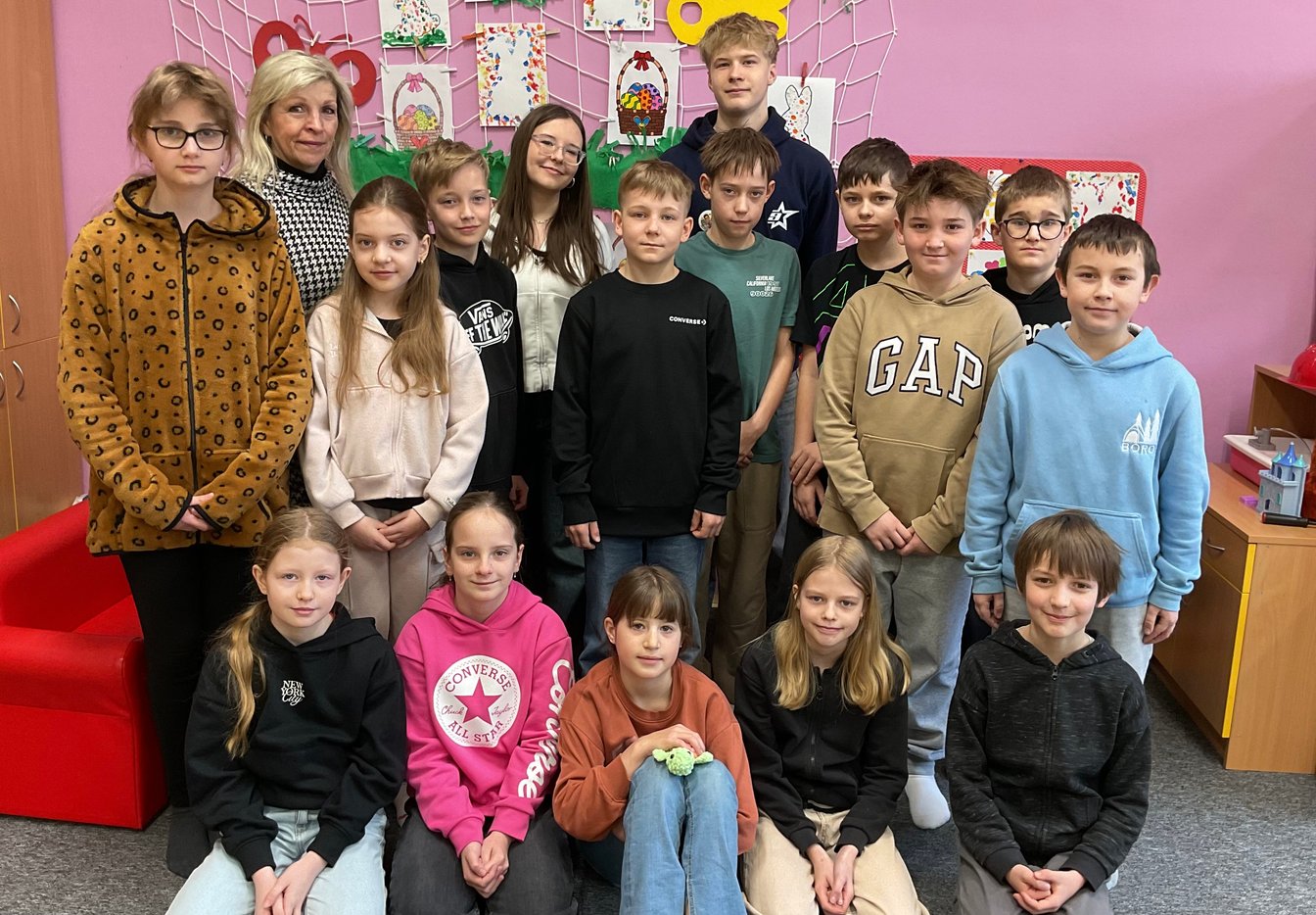 Deváťáci učí na 1. stupni