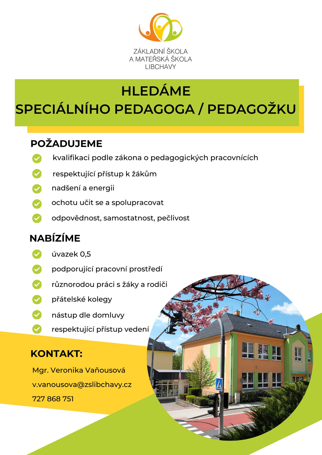 Hledáme speciálního pedagoga - 1