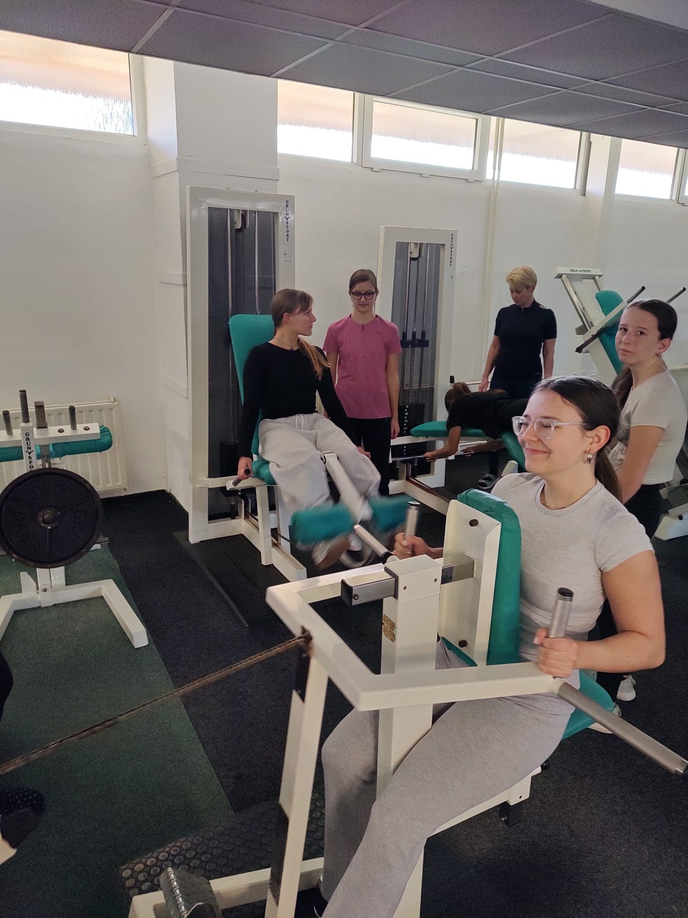 Návštěva posilovny - 4