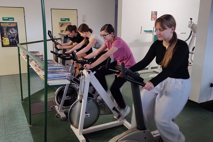 Návštěva posilovny