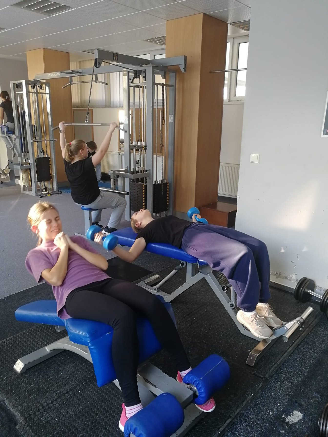 Návštěva posilovny - 6