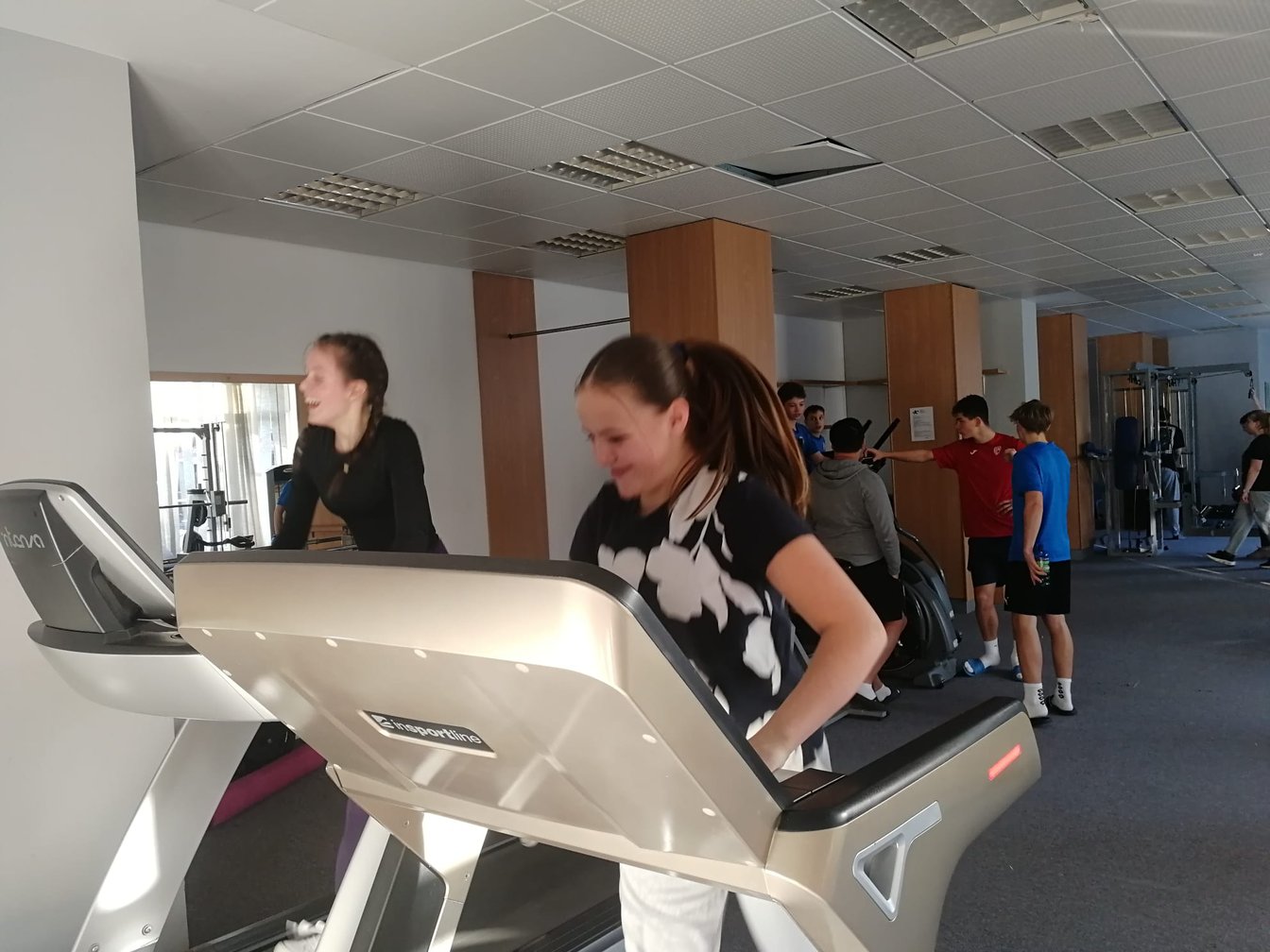 Návštěva posilovny - 5