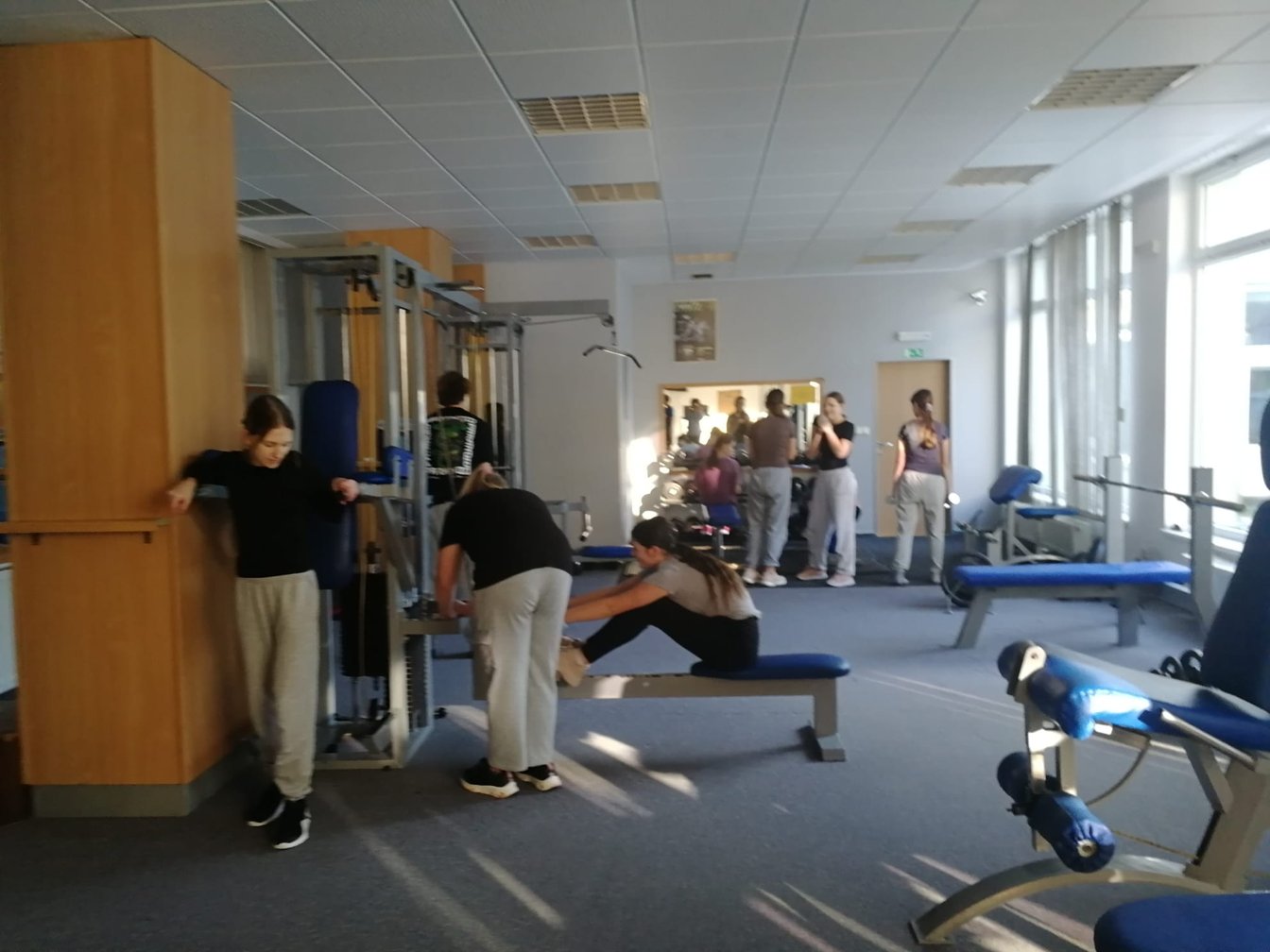 Návštěva posilovny - 3