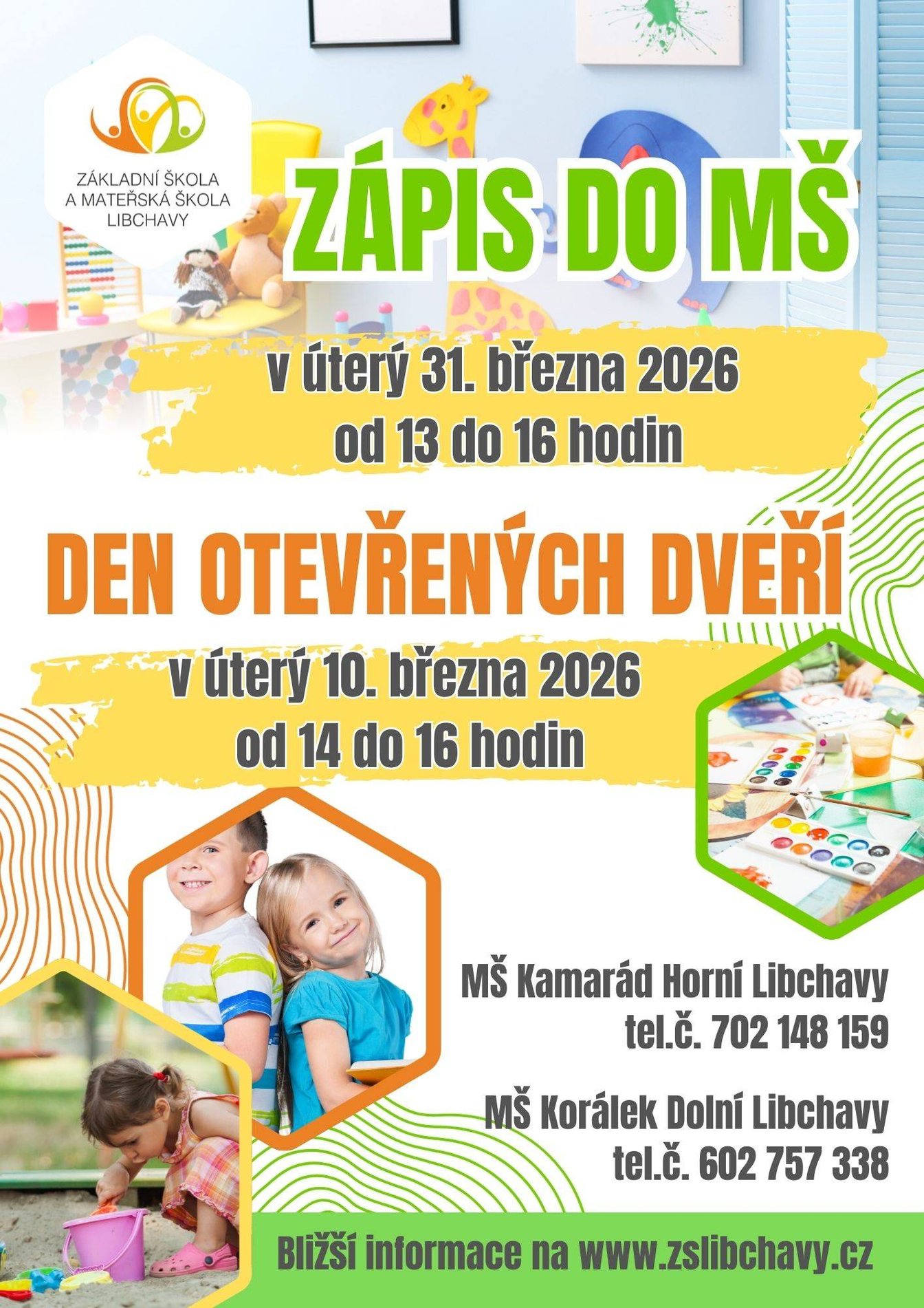 Zápis do mateřských škol - 1